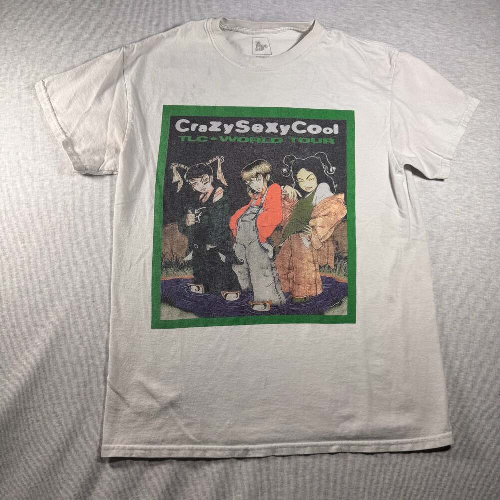 The Thread Shop TLC CrazySexyCool World Tour T-Shirt White